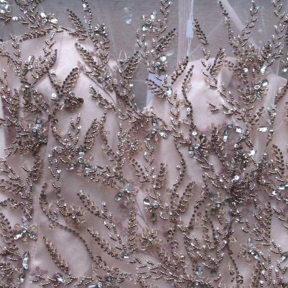 Mac Duggal 79317 Illusion Cap Sleeve A Line Gown Dress  10 - Picture 11 of 16